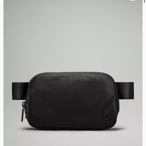 Lululemon Athletica Black Belt Bag